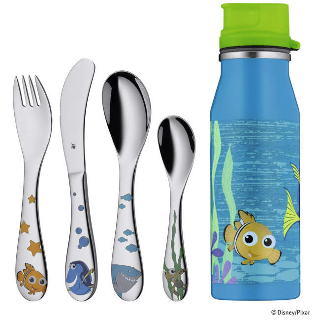 Nemo Children's Cutlery Set 5-element + Bottle - 1