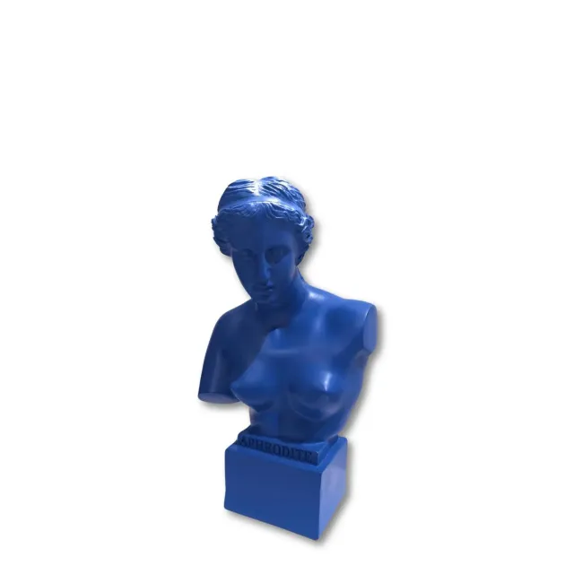 Figurka Popiersie Afrodyty 35cm Neoclassico niebieski