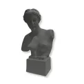 Figurka Popiersie Afrodyty 50cm Neoclassico szary