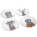 Set of 4 Tipperleyhill 29cm coasters  - 7