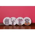 Set of 4 Tipperleyhill 12cm cup coasters - 10