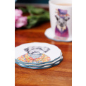 Set of 4 Tipperleyhill 12cm cup coasters - 4