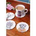 Set of 4 Tipperleyhill 12cm cup coasters - 13