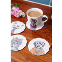 Set of 4 Tipperleyhill 12cm cup coasters - 3