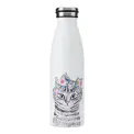 Tipperleyhill 500ml cat thermal bottle with band