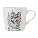 Tipperleyhill 380ml cat mug with band - 1