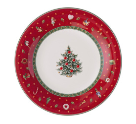 Talerz Toy's Delight Specials 21,5cm śniadaniowy czerwony