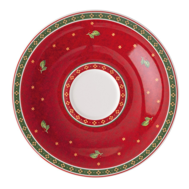 Toy's Delight Specials 16cm red saucer for coffee cup