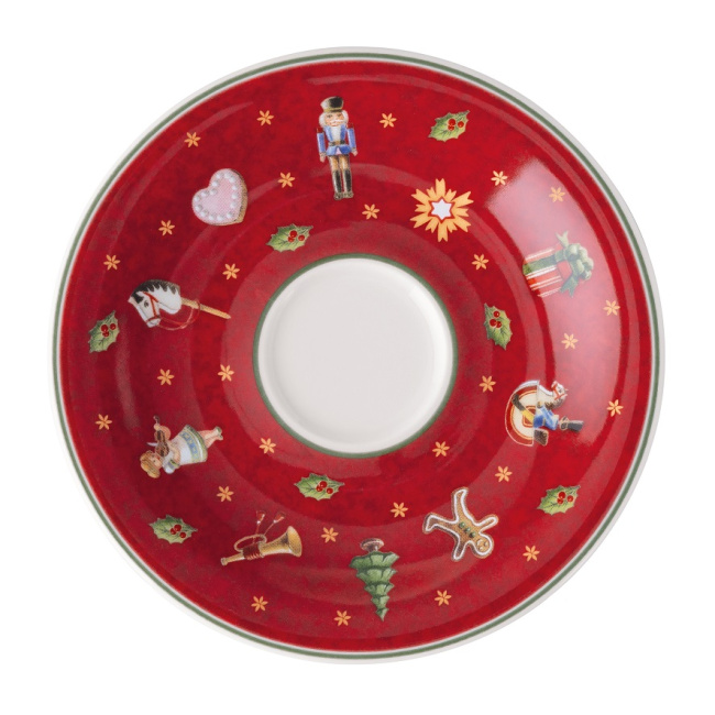 Toy's Delight Specials 12.2cm red saucer for espresso cup