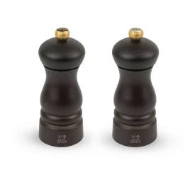 Komplet 2 młynków Clermont 13cm czekoladowe 