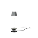 Lampa Capri LED 3000mAh 2,5W 225lm 2200-2700K (akumulator + ładowarka) szara - 2
