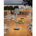 Lampa Capri LED 3000mAh 2,5W 225lm 2200-2700K (akumulator + ładowarka) szara - 3