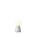Lampa stołowa Carrara 13x7cm 1,4W 163lm 3000K + zasilacz 3V biała