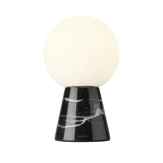 Lampa stołowa Carrara 29,5x18cm 1,4W 163lm 3000K + zasilacz 3V czarna