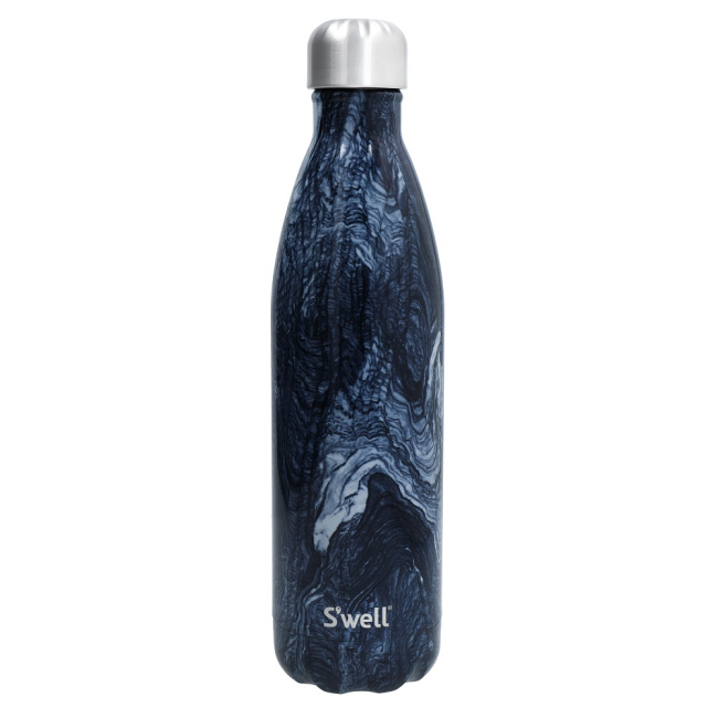 Thermal bottle 750ml navy blue marble