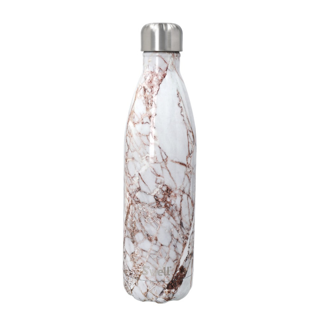 Thermal bottle 750ml gold marble