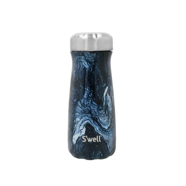 Butelka termiczna Travel 470ml granatowy marmur - 1