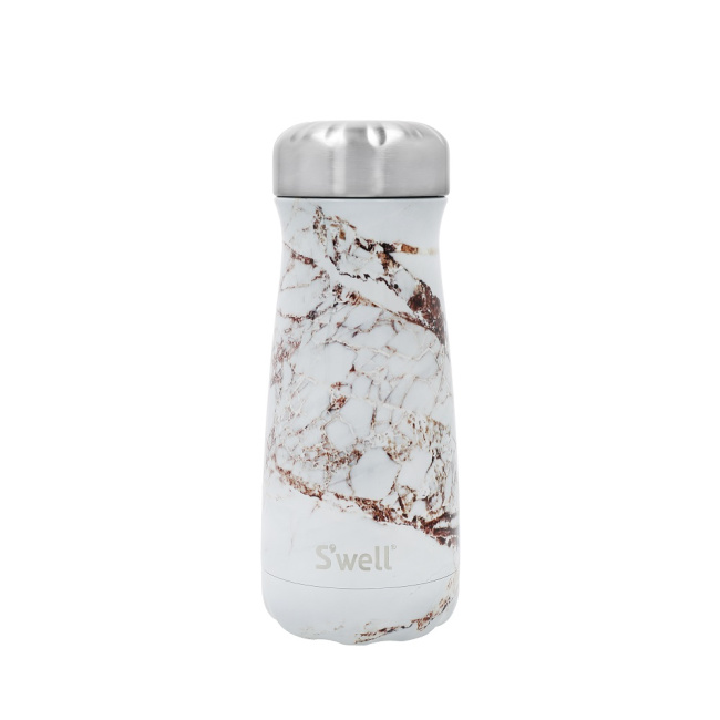 Travel thermal bottle 470ml gold marble