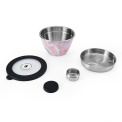 Bowl with lid 1.9l pink - 9