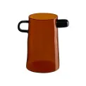Rayu vase 17x11cm glass brown - 1
