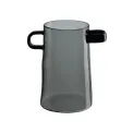 Rayu vase 17x11cm glass gray