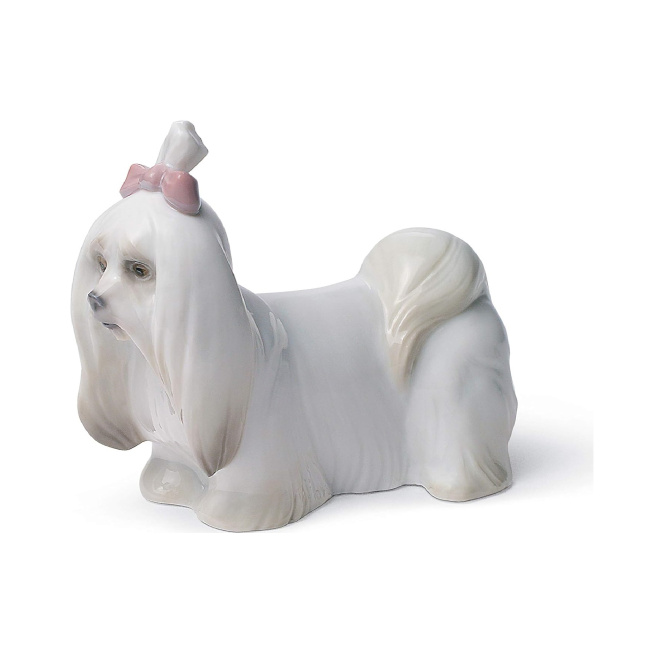 Maltese Dog Figurine