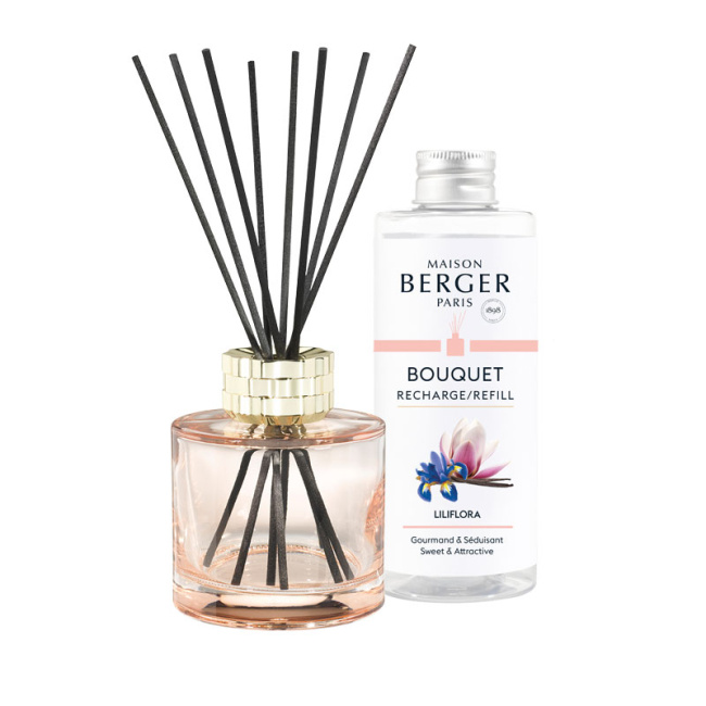 Bolero Reed Diffuser Set 180ml + Magnolia Liliflora Fragrance Oil