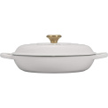 Signature Cast Iron Pot 30cm 3.2L White - 3