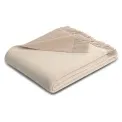 Pled 170x130cm dwustronny naturalny beżowy - 1