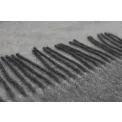 Pled 170x130cm dwustronny szaro-antracytowy - 2