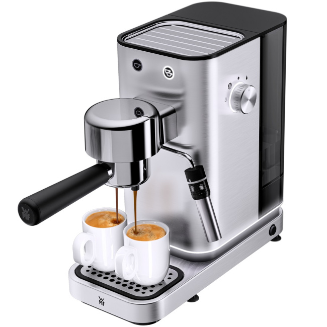 Lumero pressure coffee machine with illumination