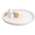 Decorative Plate Houses Gold 35 cm - 2