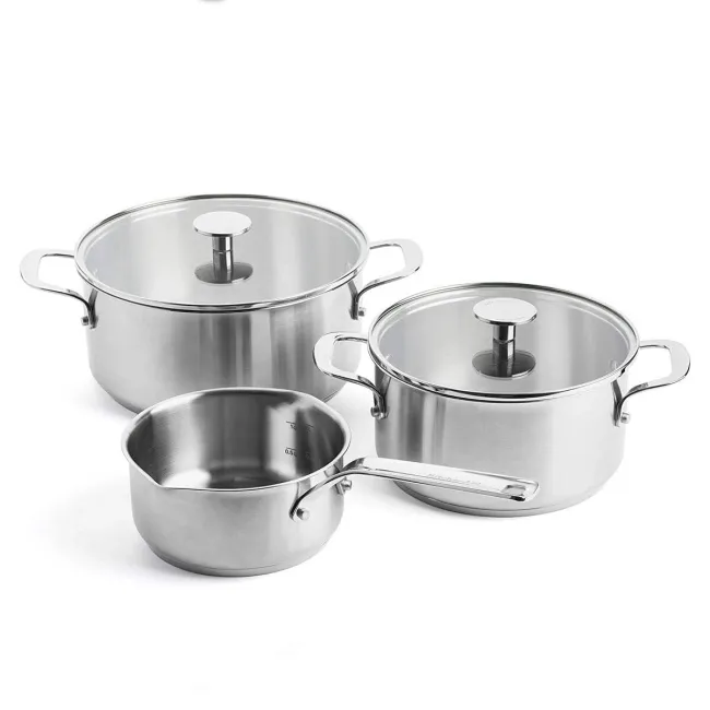 Zestaw garnków Stainless Steel 5-elementów
