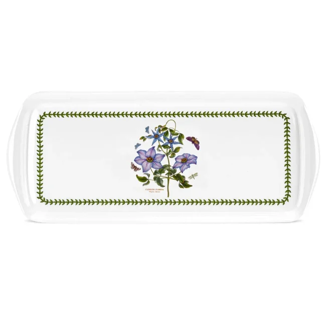 Botanic Garden Tray 37x16cm Clematis