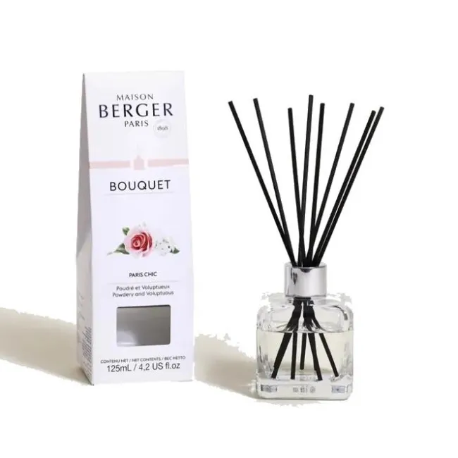 Ice Cube Reed Diffuser Set 100ml + Paris Chic Fragrance Oil
