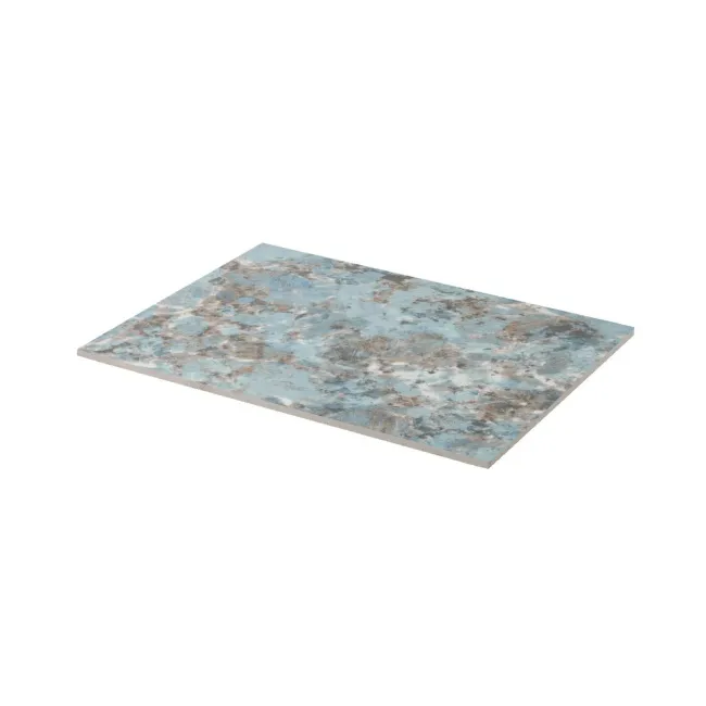 Taca dekoracyjna 32x26cm / wkład do tacy Radici marmur niebieski