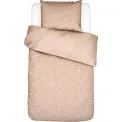 Stach Bedding Set 140x200cm with 70x90cm Pillowcase in Antique Pink - 2