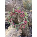 Red Berries Wreath 61cm Cypress - 4
