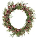 Red Berries Wreath 61cm Cypress