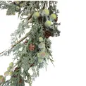 Girlanda zielone jagody z szyszkami 183cm cyprys - 2