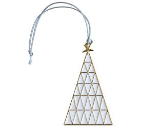 Zawieszka 5x3cm choinka 