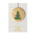 Christmas Tree Hanging Ornament 7cm - 1