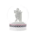 Snow Globe Cherub 14x11,9cm - 2