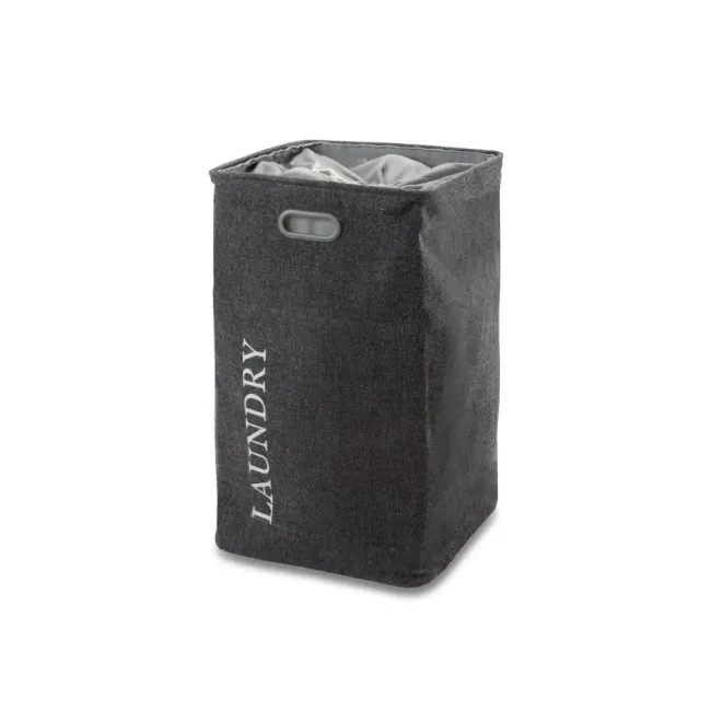 Laundry basket Evora 70x40cm 112L dark grey