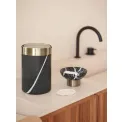 Nero cosmetic waste bin 17x12 cm black - 5