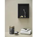 Nero cosmetic waste bin 17x12 cm black - 4