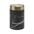 Nero cosmetic waste bin 17x12 cm black - 1