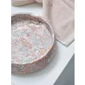 Footed Bowl Orion 25x6cm Almond - 3