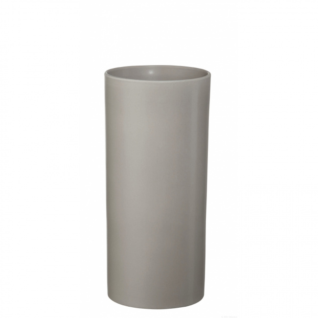 Noma Matte Light Grey Vase 24cm - 1
