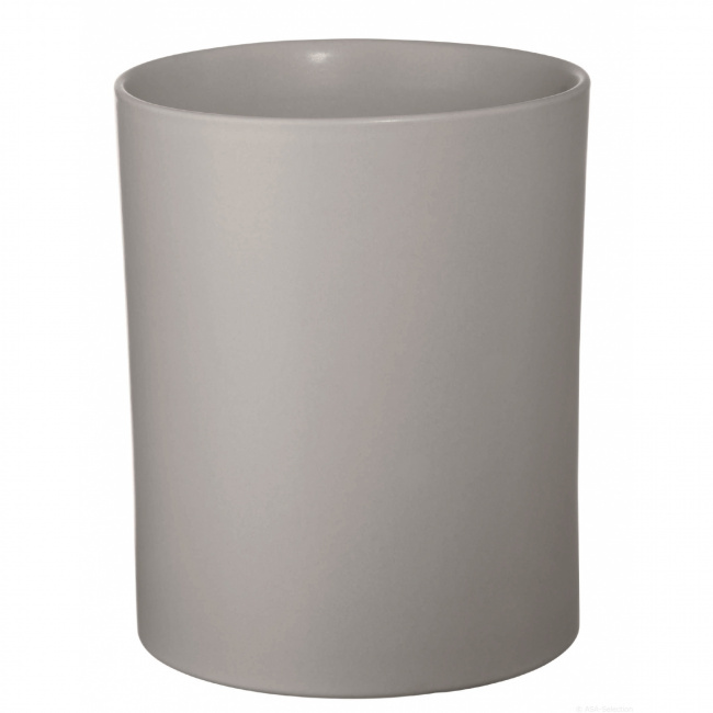 Noma Matte Light Grey Vase 19cm - 1